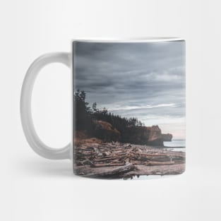 Early Morning at Pokeshaw Rock in New-Brunswick, Canada V2 Mug